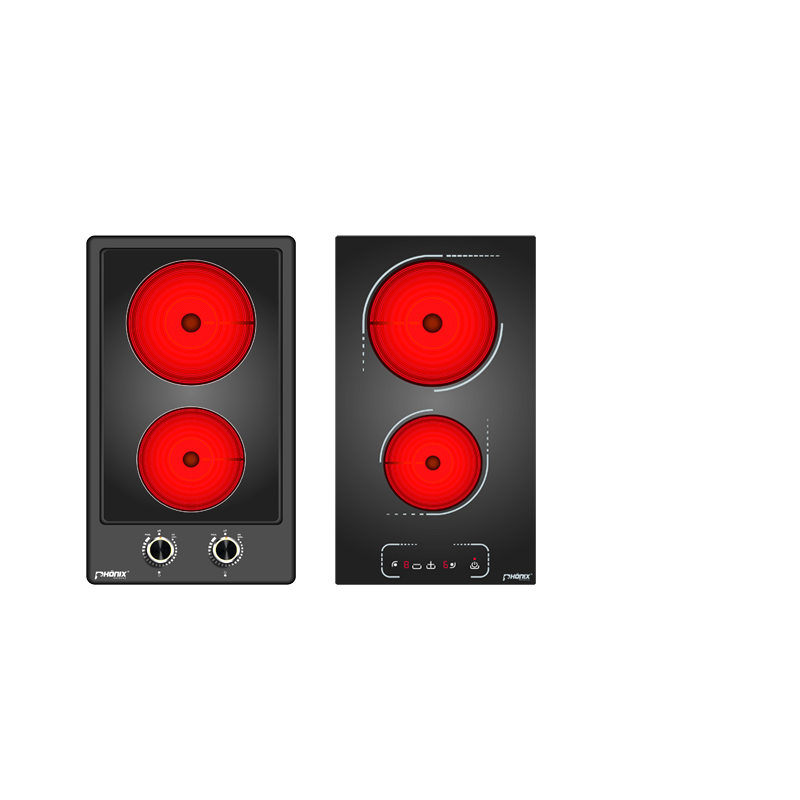 2 Zonen Keramik-Kochfelder