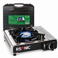 Rsonic Gaskocher Campingkocher 2,2 KW Picknickkocher Kartuschen-Kocher + Koffer