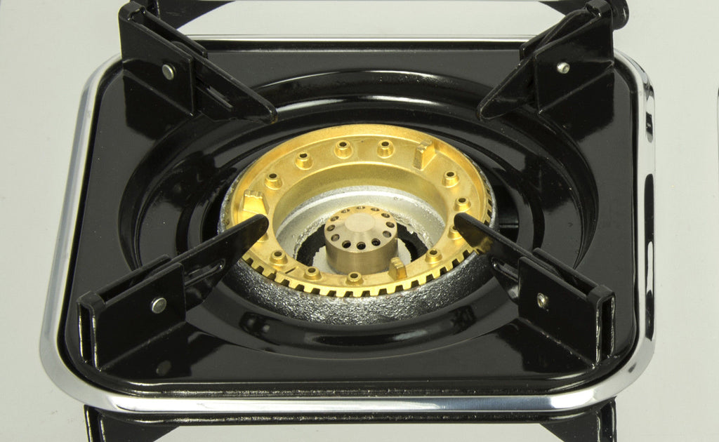 NGB-400 Edelstahl Gaskocher 4 flammig Propan Campingkocher