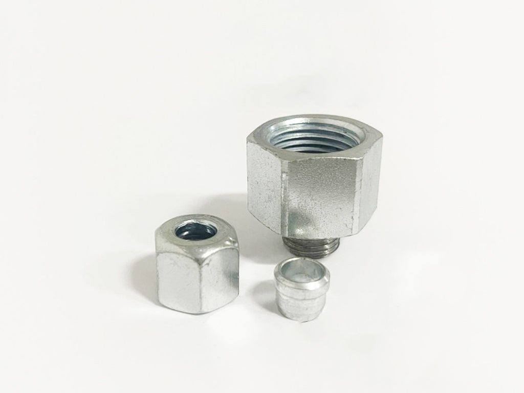 Aufschraub Verschraubung 1/2"R x 8 mm Schneidringverschraubung Adapter