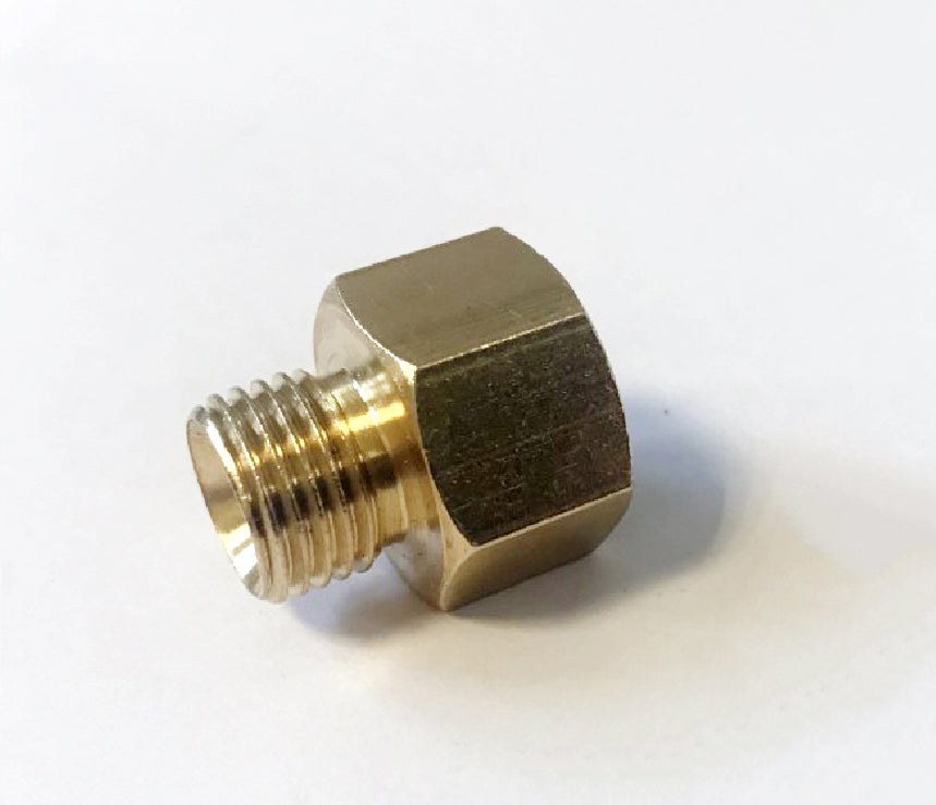 Verbindungsstück Gasadapter IG 3/8 Zoll R auf AG 1/4 Zoll links