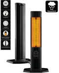 LUXEVA LXV2000 Carbon-Infrarot-Standheizstrahler 2000 W IP44
