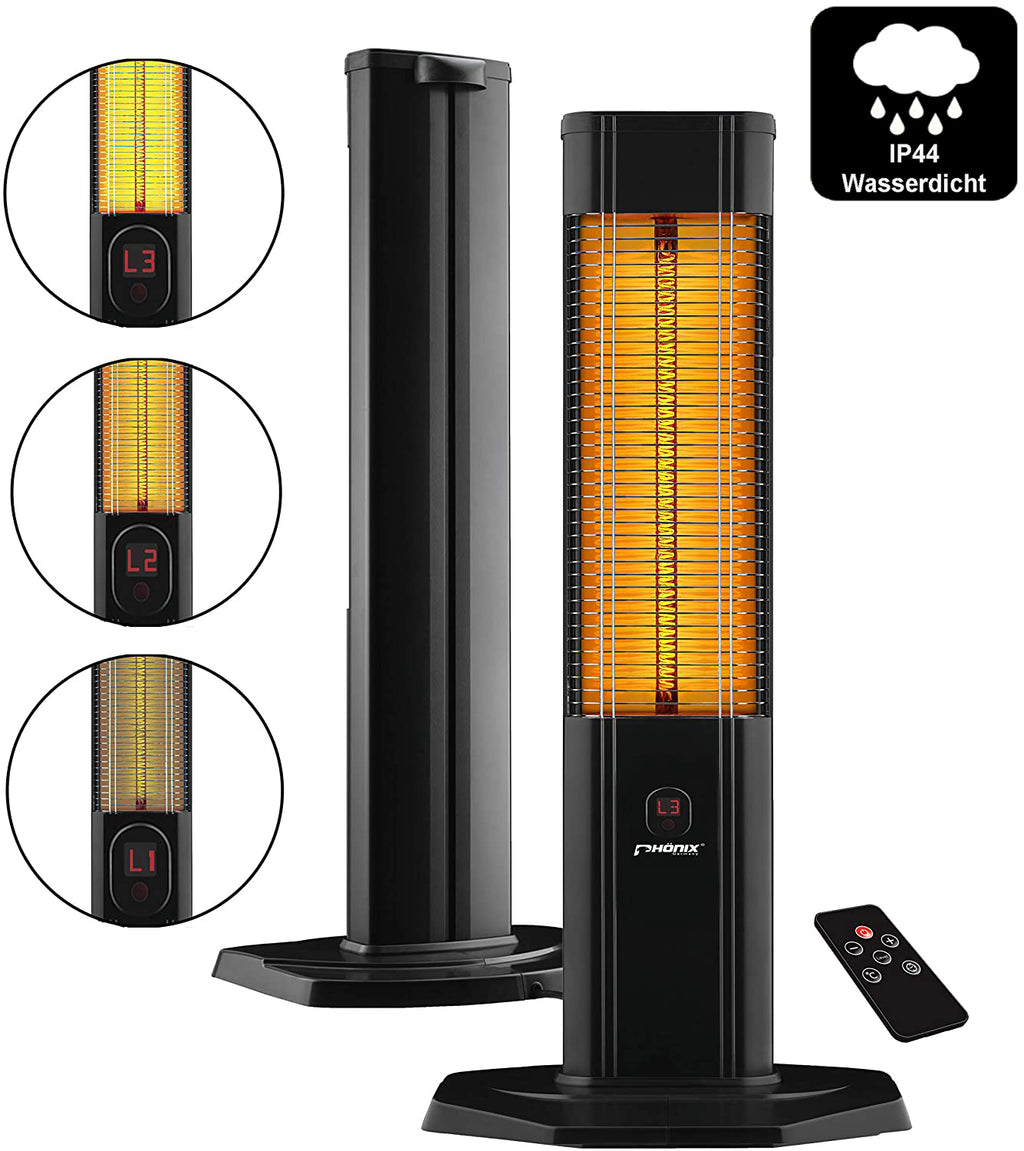 Phönix PCH-2000S Infrarot Standheizstrahler 1000-2000W Strahler IP44