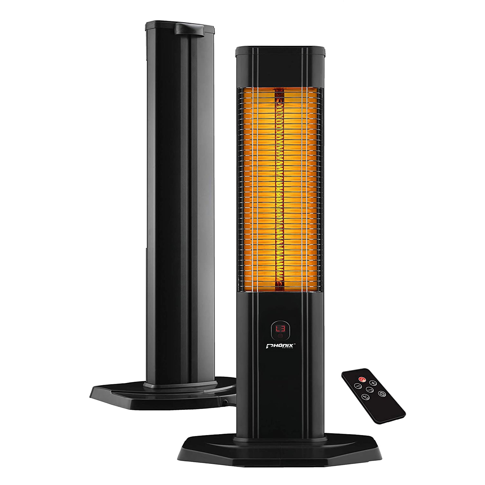 Phönix PCH-2500S Carbon-Infrarot-Standheizstrahler 1000–2500W IP44