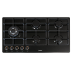 Phönix PE-901LT Gas Hob Gas Cooker 5-burner Enamelled Propane / Natural Gas