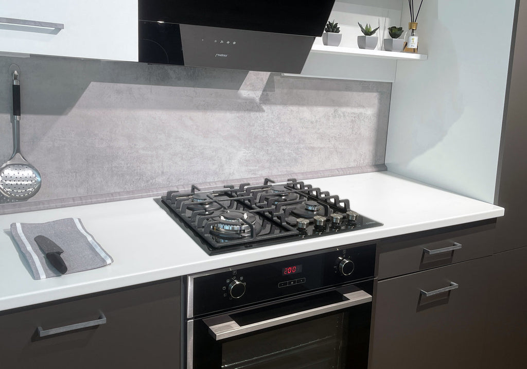 Phönix PG-603T Gaskochfeld 4 flammig Glas Einbauherd Propan /H-Gas