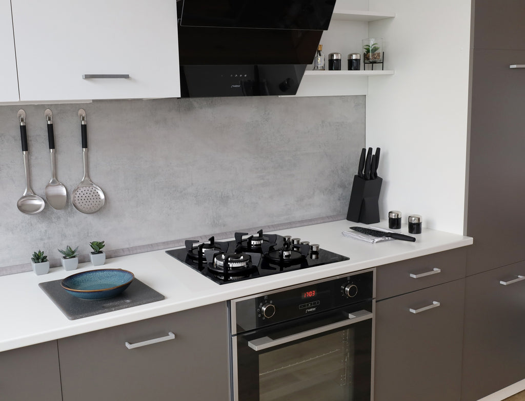 Phönix PG-604ST Einbau Gaskochfeld 4 flammig Glas Gaskocher