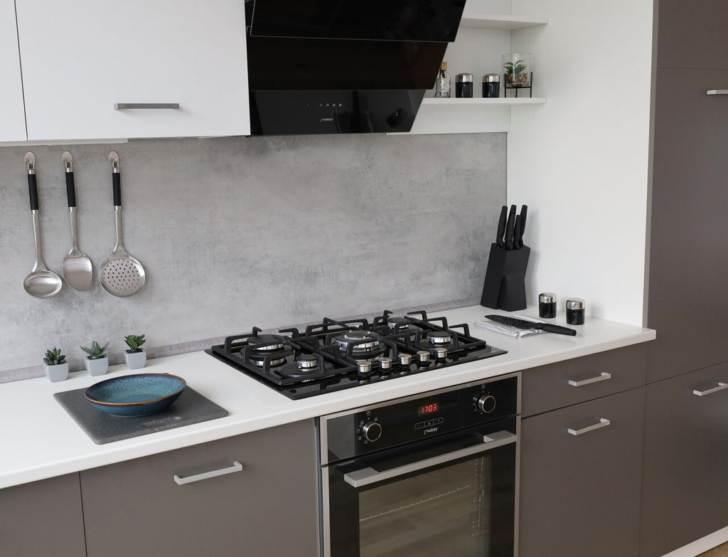 Phönix PG-701T Gaskochfeld 5 flammig Glas Einbauherd LPG /Erdgas