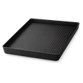 Antihaft-Grillplatte 25 × 22 cm aus Alu für Gaskocher und Gasgrill