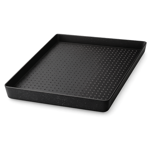 Antihaft-Grillplatte 25 × 22 cm aus Alu für Gaskocher und Gasgrill