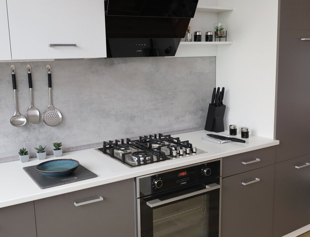 Phönix PS-604L Gaskochfeld 4 flammig Edelstahl Gaskocher Einbauherd