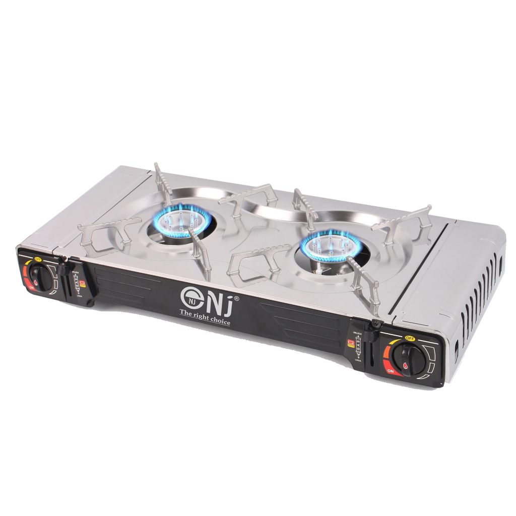 SG-2 Camping Gas Stove 2-Burner 4.6 KW Double Camping Cooker