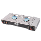 SG-2 Camping Gas Stove 2-Burner 4.6 KW Double Camping Cooker