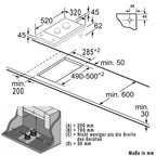 Phönix Domino-WGL Wohnmobil Gaskochfeld Gaskocher 2 flammig Bootkocher