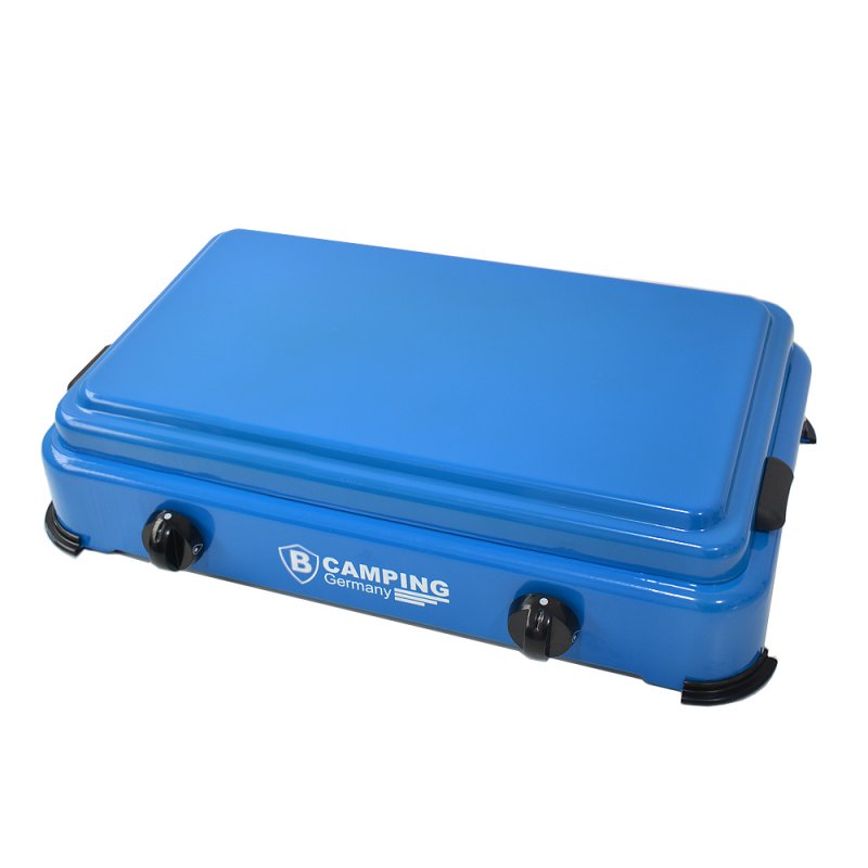 Gaskocher 2-flammig (DUO+) mit Gas-Anschluss (G1/4)