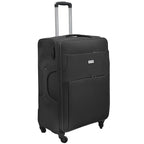 Trolley Set Reisekoffer 3-teilig - Softcase - schwarz