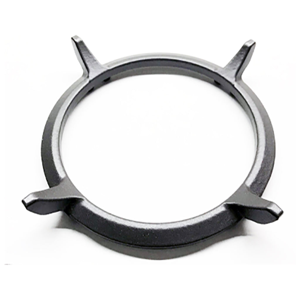 Wok-Aufsatz 19 cm aus Gusseisen für Gaskochfeld und Wokpfanne
